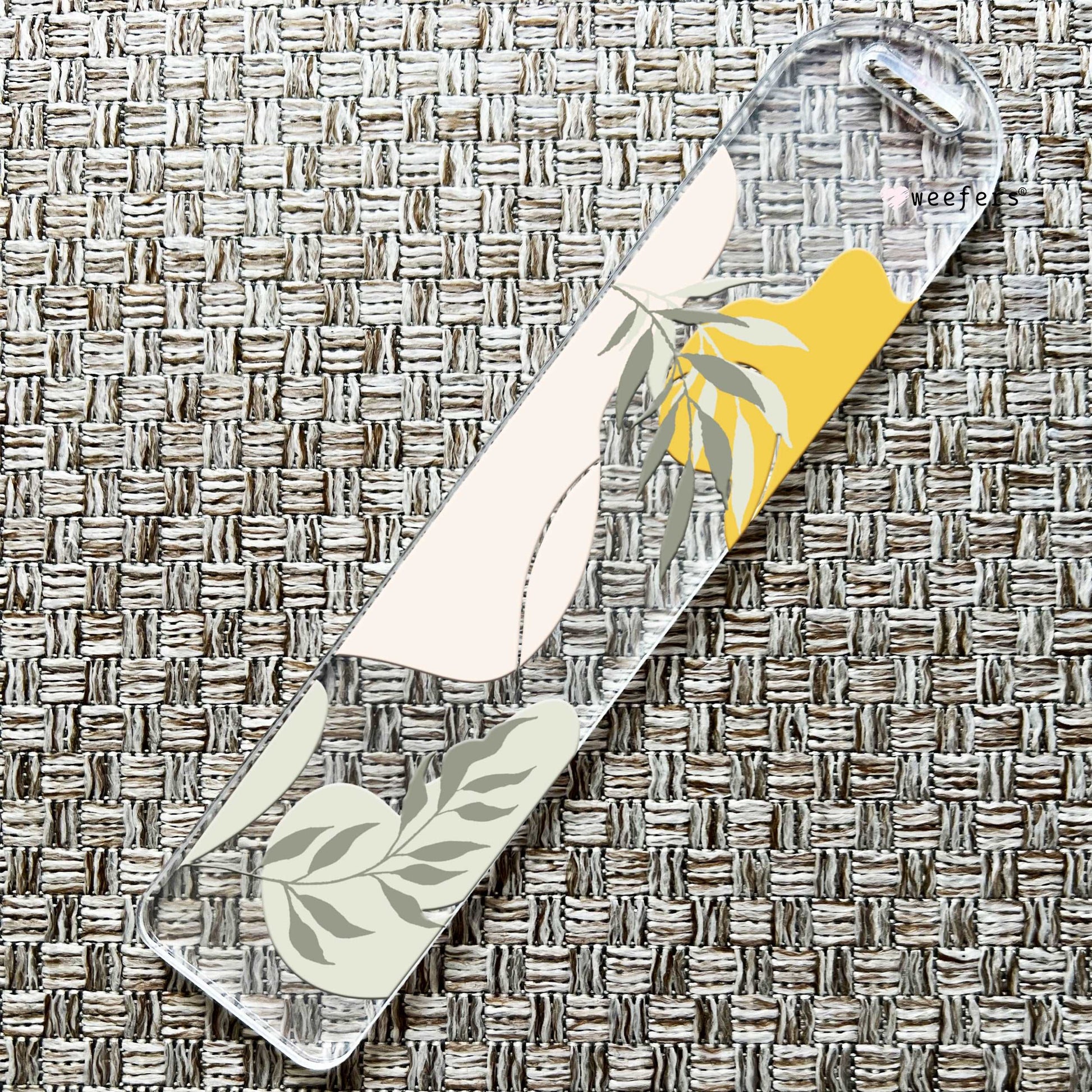 Abstract Minimalist Bookmark UV DTF Decal - Weefers