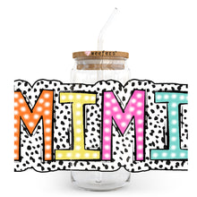 Load image into Gallery viewer, a jar with a straw in it and the word&#39;mmm&#39;spelled out in
