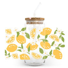 Load image into Gallery viewer, a mason jar filled with lemons and a straw
