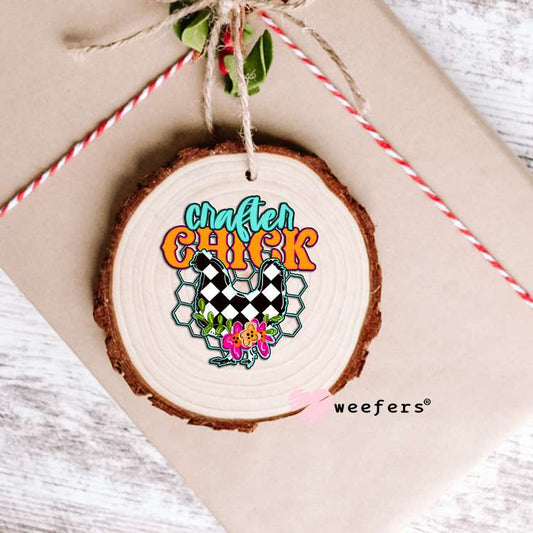 Crafter Chick UV DTF Decal Ornament Weefers