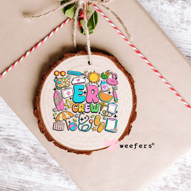 ER Crew UV DTF Decal Ornament Weefers