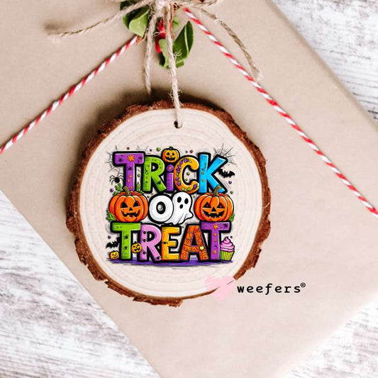 Trick or Treat UV DTF Decal Ornament Weefers