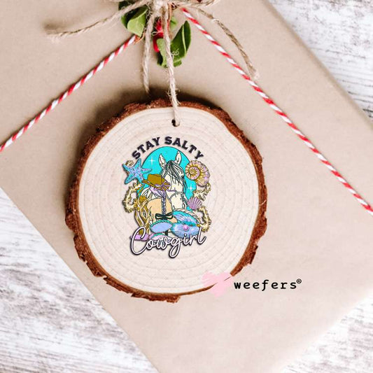 Stay Salty UV DTF Decal Ornament Weefers