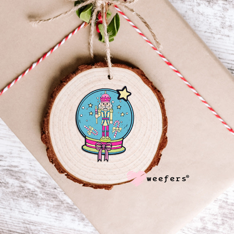 Y'all Are Nuts Christmas Snow Globe UV DTF Decal Ornament Weefers