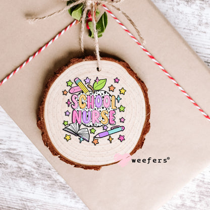School Nurse UV DTF Decal Ornament Weefers