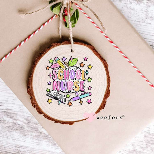 School Nurse UV DTF Decal Ornament Weefers