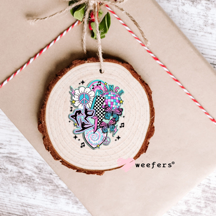 Retro Dance UV DTF Decal Ornament Weefers