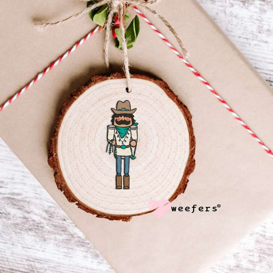 Western Nutcracker UV DTF Decal Ornament Weefers