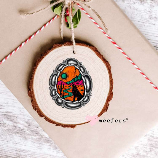 Desert Pendant UV DTF Decal Ornament Weefers