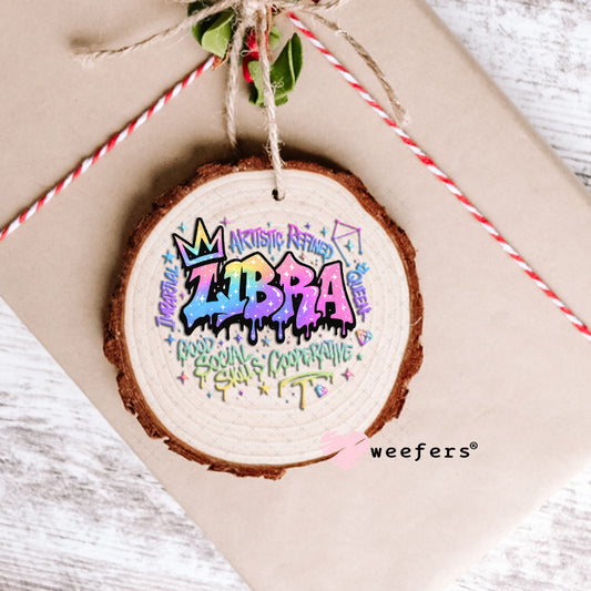 UV DTF Decal - Libra Zodiac Sign Ornament Weefers