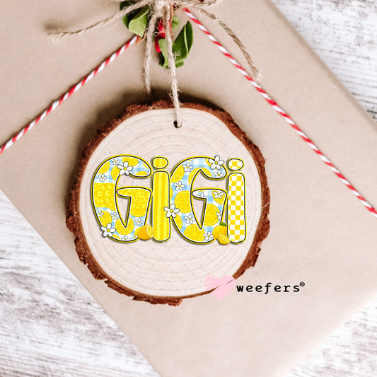 UV DTF Decal - Gigi Yellow Ornament Weefers