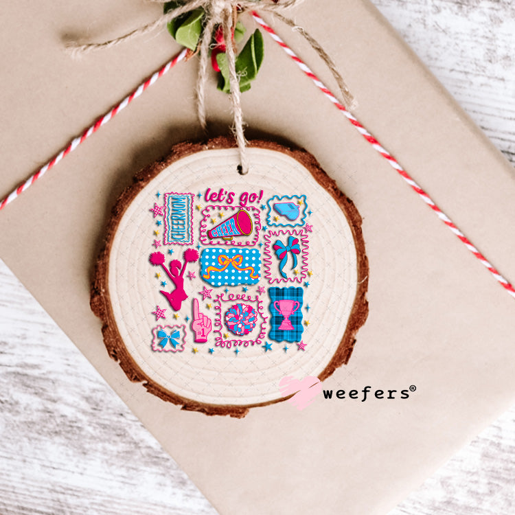 UV DTF Decal - Cheer Mom Ornament Weefers