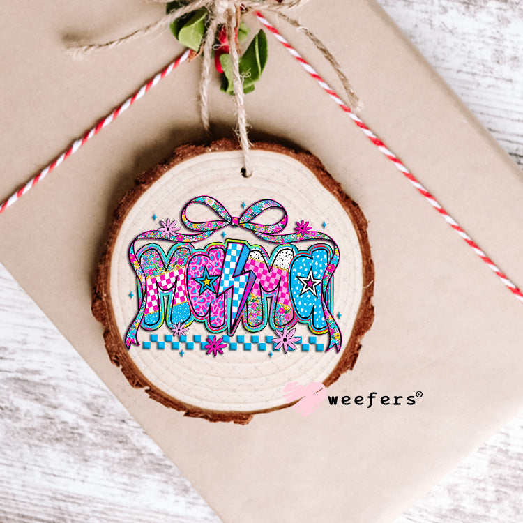 UV DTF Decal - Preppy Mama Ornament Weefers