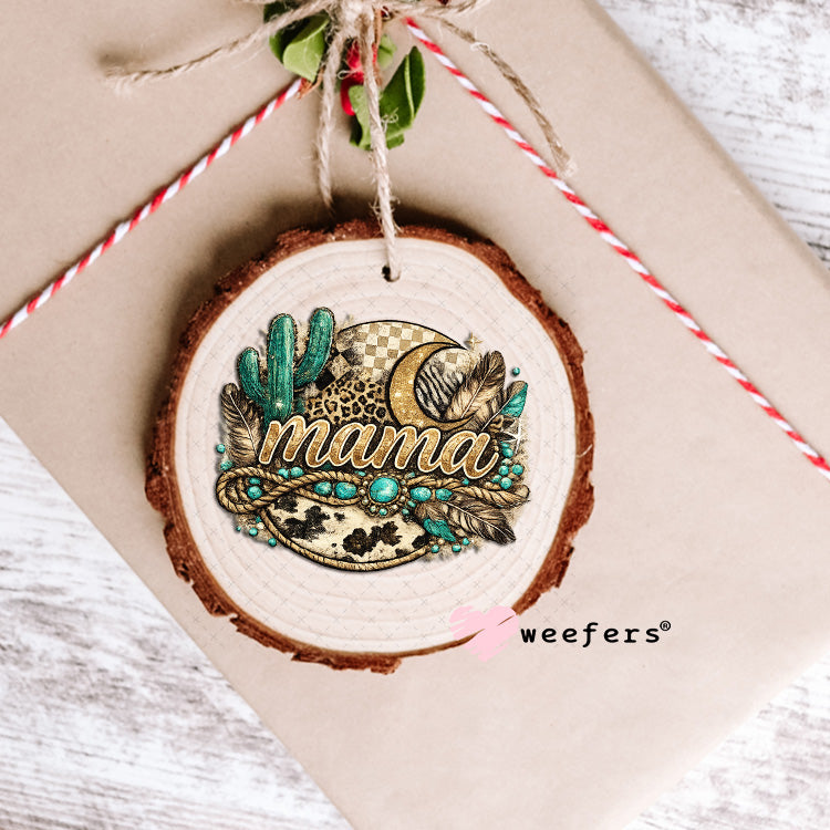 UV DTF Decal - Mama Western Ornament Weefers