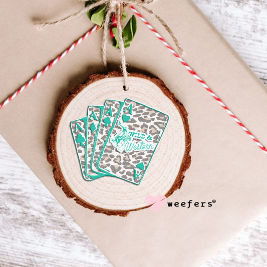 UV DTF Decal - Wild Western Cards Ornament Weefers
