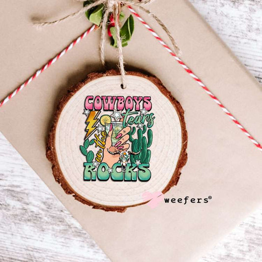 UV DTF Decal -Cowboy Tears Ornament Weefers