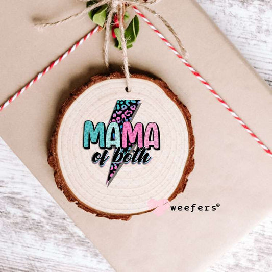 UV DTF Decal - Mama of Both Ornament Weefers
