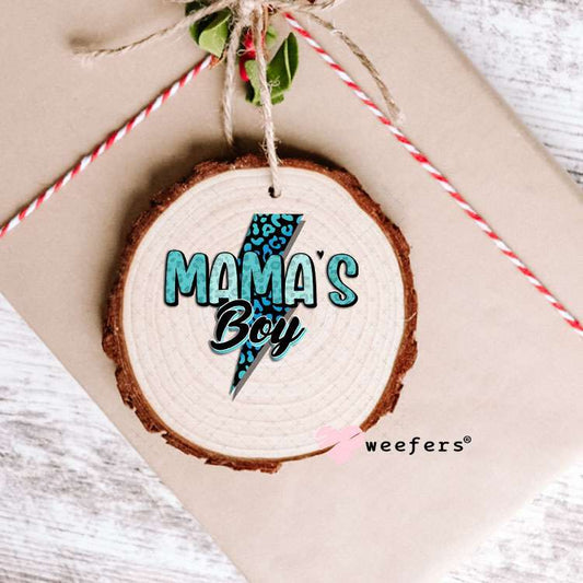 UV DTF Decal - Mama's Boy Ornament Weefers