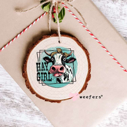 UV DTF Decal - Hay Girl Ornament Weefers