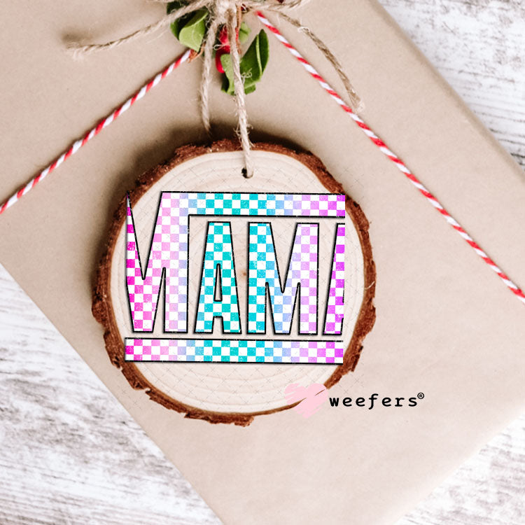 UV DTF Decal - Mama Retro Ornament Weefers