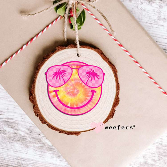 UV DTF Decal - Summer Smile Face Ornament Weefers
