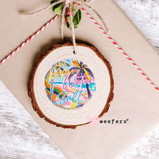 UV DTF Decal - Sun Water Salt Ornament Weefers