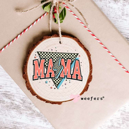 UV DTF Decal - Mama Salmon Lightening Bolt Ornament Weefers