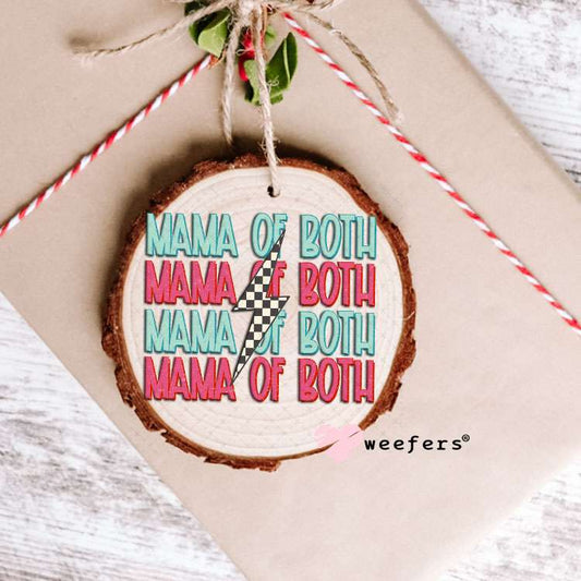 UV DTF Decal - Mama of Both Ornament Weefers