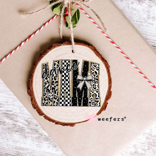 UV DTF Decal - Leopard Dance Mama Ornament Weefers