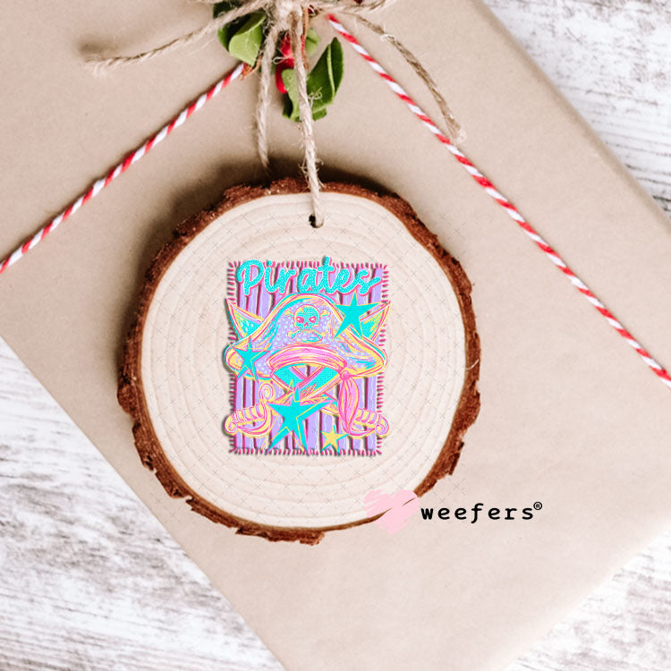 UV DTF Decal - Pirates Colorful Mascot Ornament Weefers