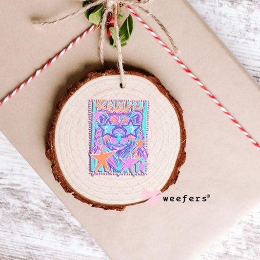 UV DTF Decal - Bears Colorful Mascot Ornament Weefers