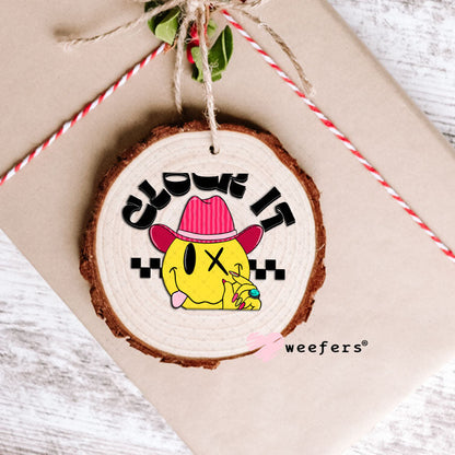 UV DTF Decal - Clock It Ornament Weefers