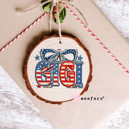 UV DTF Decal - Gigi USA Ornament Weefers