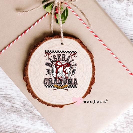 UV DTF Decal - Baseball Grandma Ornament Weefers