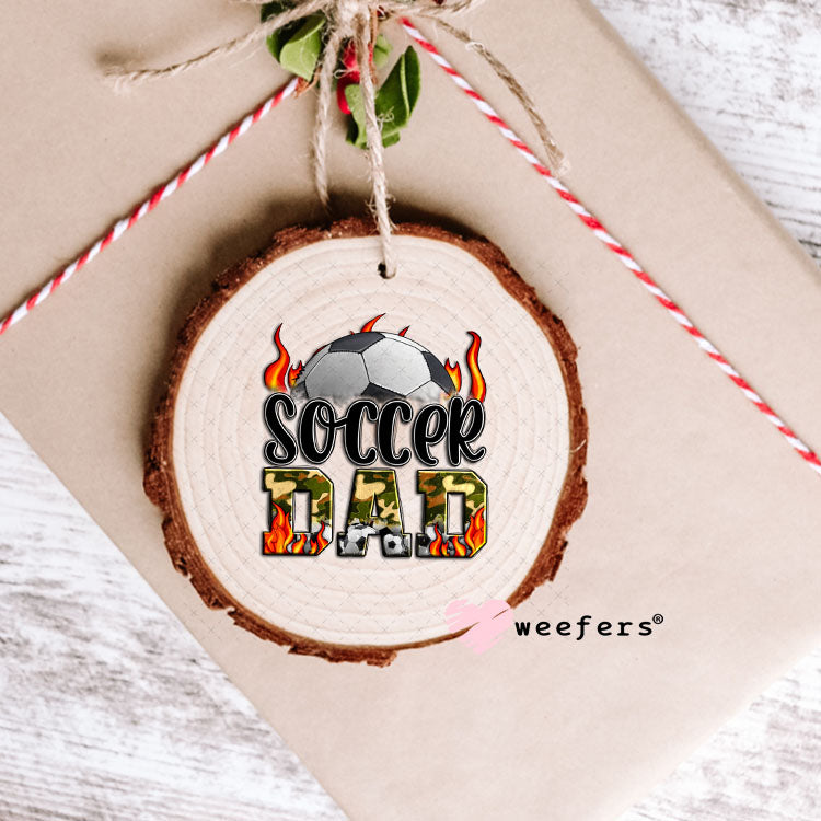 UV DTF Decal - Soccer Dad Ornament Weefers