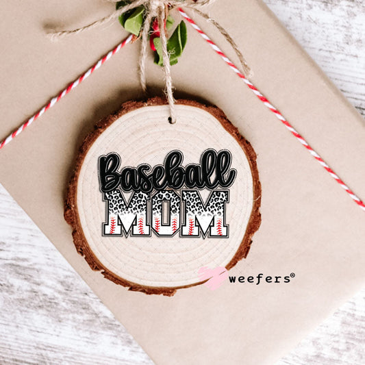 UV DTF Decal - Baseball Mom Ornament Weefers