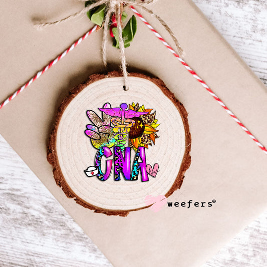 UV DTF Decal - CNA Sunflower Ornament Weefers
