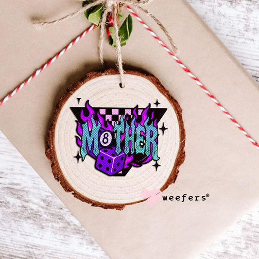 UV DTF Decal - Purple Mother Ornament Weefers