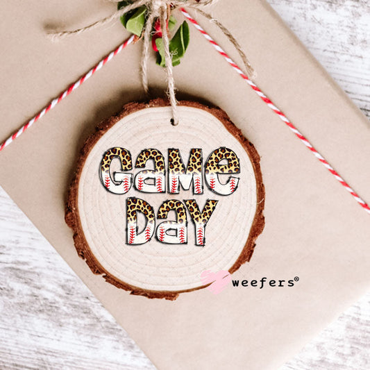 UV DTF Decal - Game Day Baseball Ornament Weefers