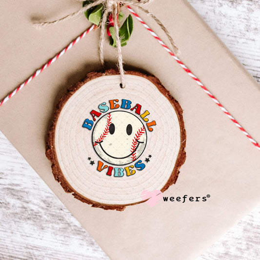 UV DTF Decal - Baseball Vibes Ornament Weefers