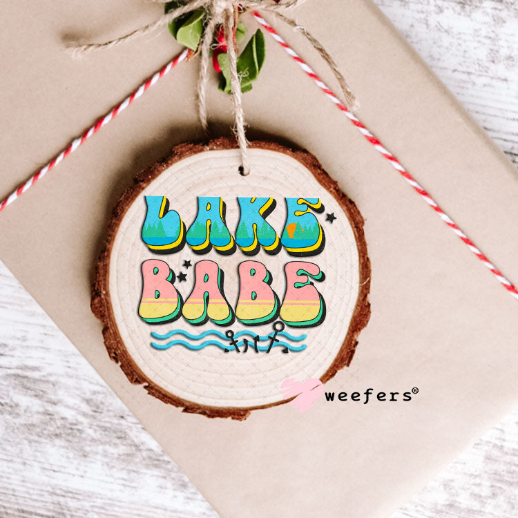 UV DTF Decal - Lake Babe Ornament Weefers
