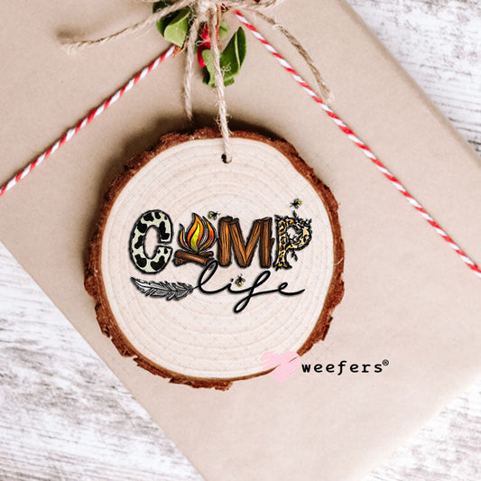 UV DTF Decal - Camp Life Ornament Weefers