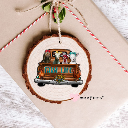 UV DTF Decal - Farm Life Ornament Weefers