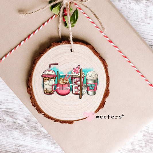 UV DTF Decal - Volleyball Coffee Ornament Weefers