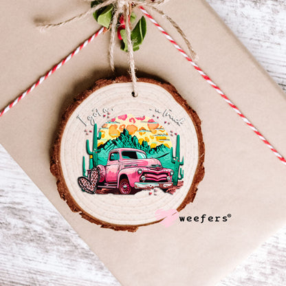 UV DTF Decal - Heart Like a Truck Ornament Weefers