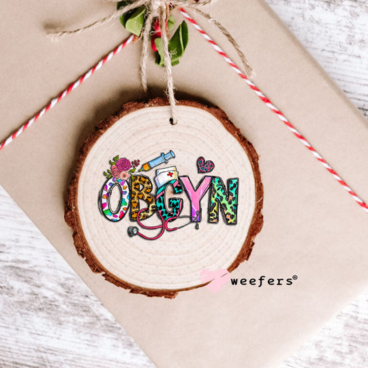 UV DTF Decal - OBGYN Western Ornament Weefers