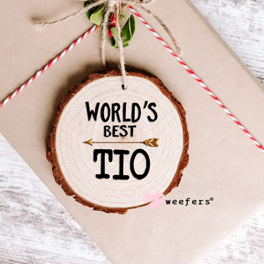UV DTF Decal - World's Best Tio Ornament Weefers