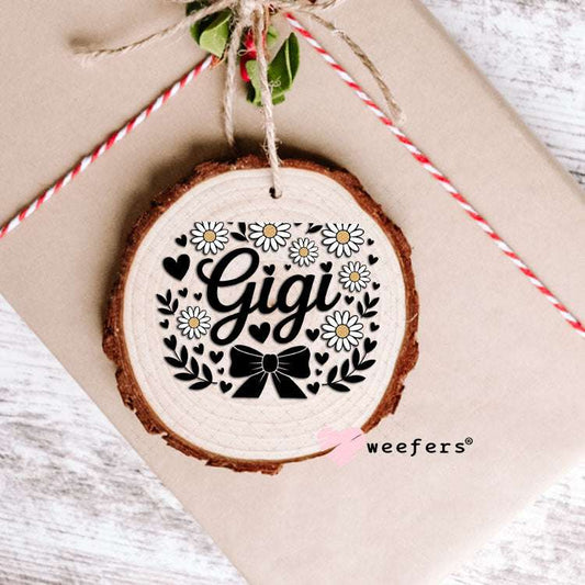 UV DTF Decal - Gigi Black Bow Ornament Weefers