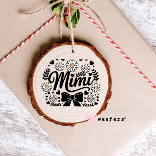 UV DTF Decal - Mimi Black Bow Ornament Weefers