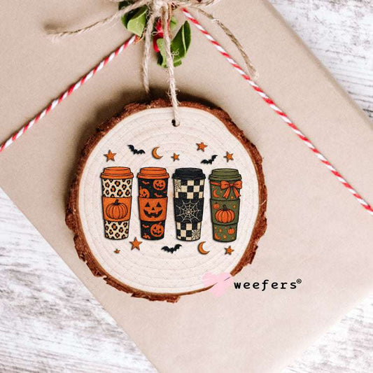 UV DTF Decal - Halloween Coffee Cups Ornament Weefers